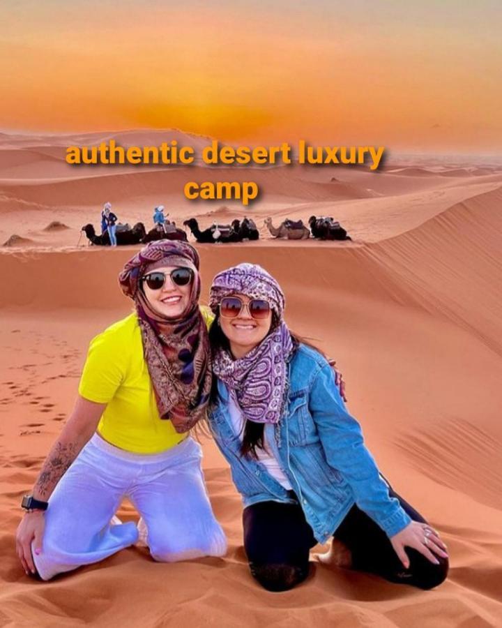 Authentic Desert Luxury Camp Merzouga Exterior photo