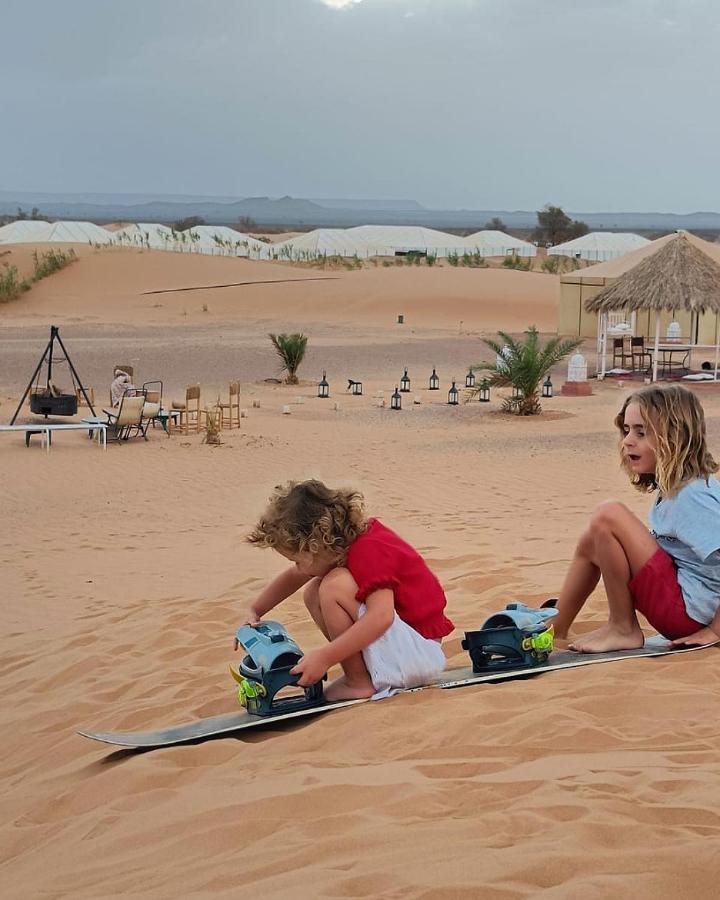 Authentic Desert Luxury Camp Merzouga Exterior photo